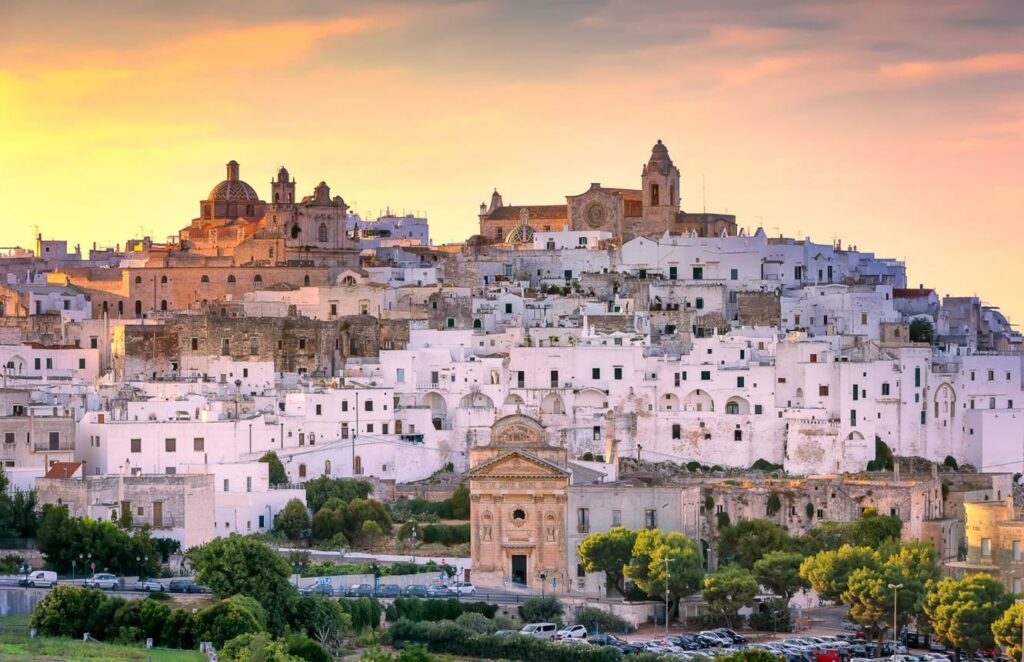 Ostuni città bianca Puglia panorama