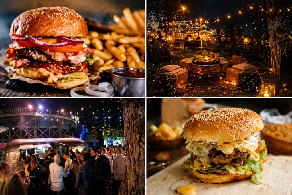 KitchenTruck Burger's Garden Puglia esperienza burger gourmet e atmosfera serale